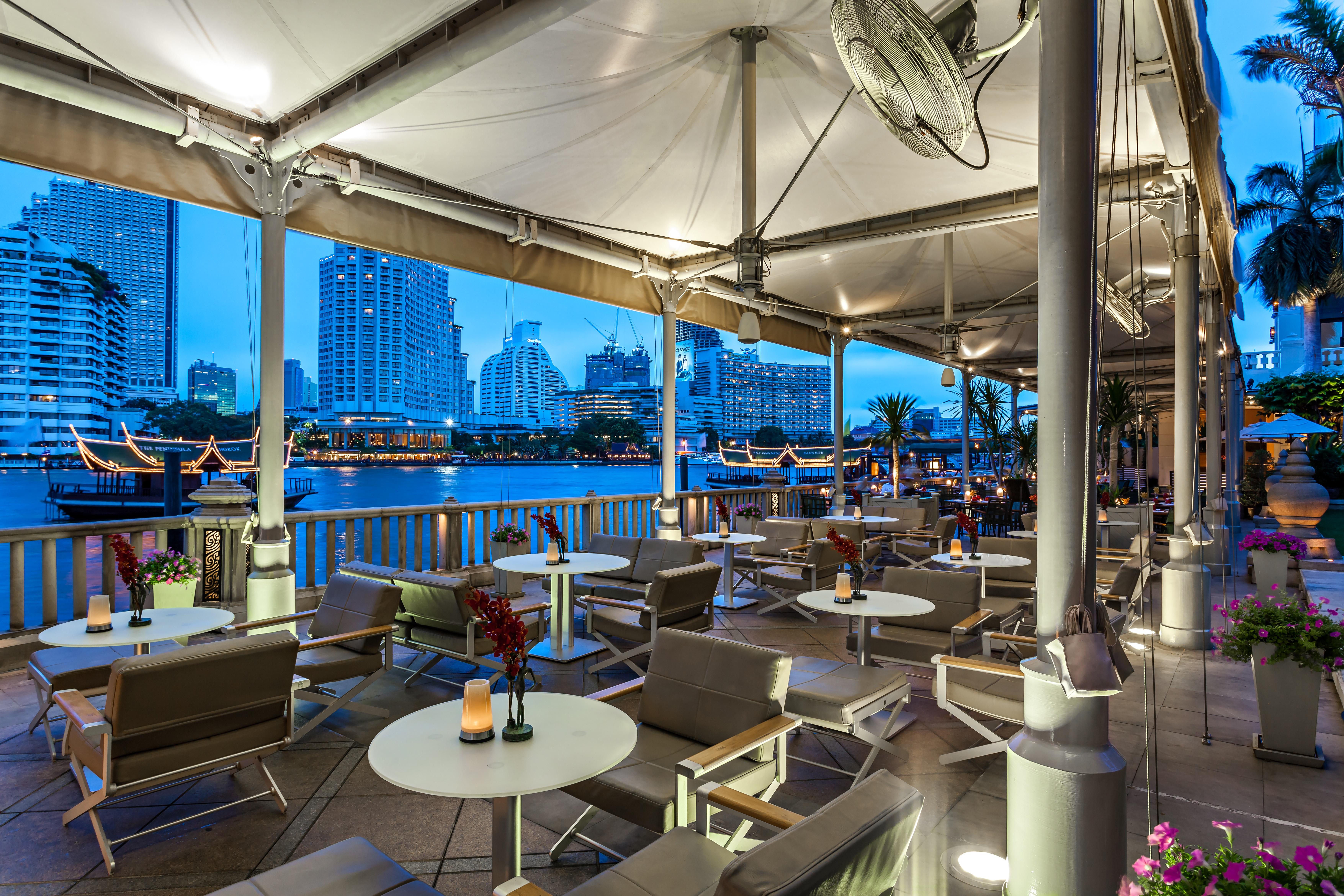 The Peninsula Bangkok Hotel Exterior foto The Riverview Bar
