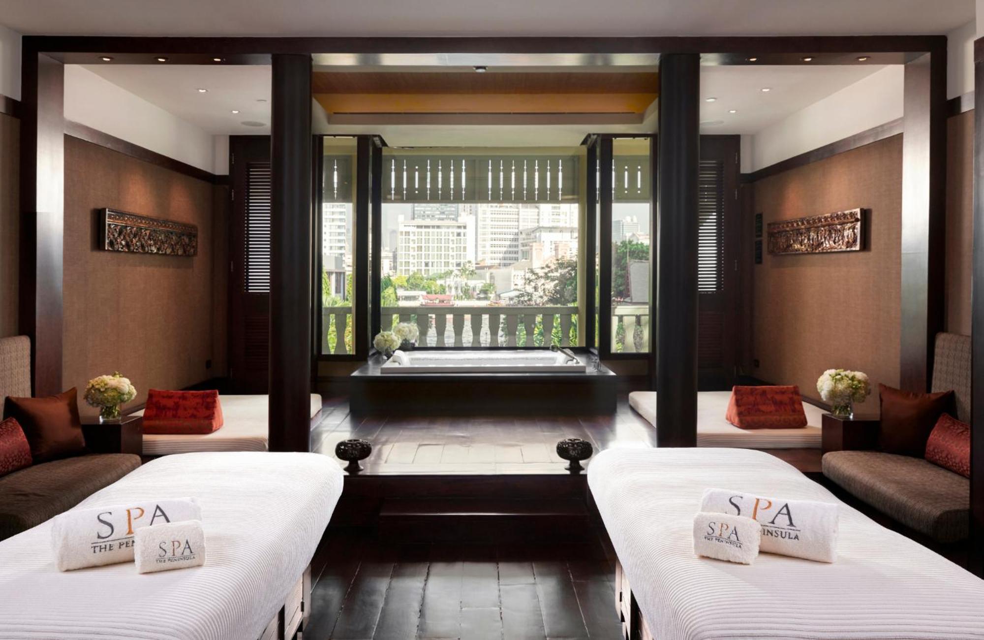 The Peninsula Bangkok Hotel Exterior foto