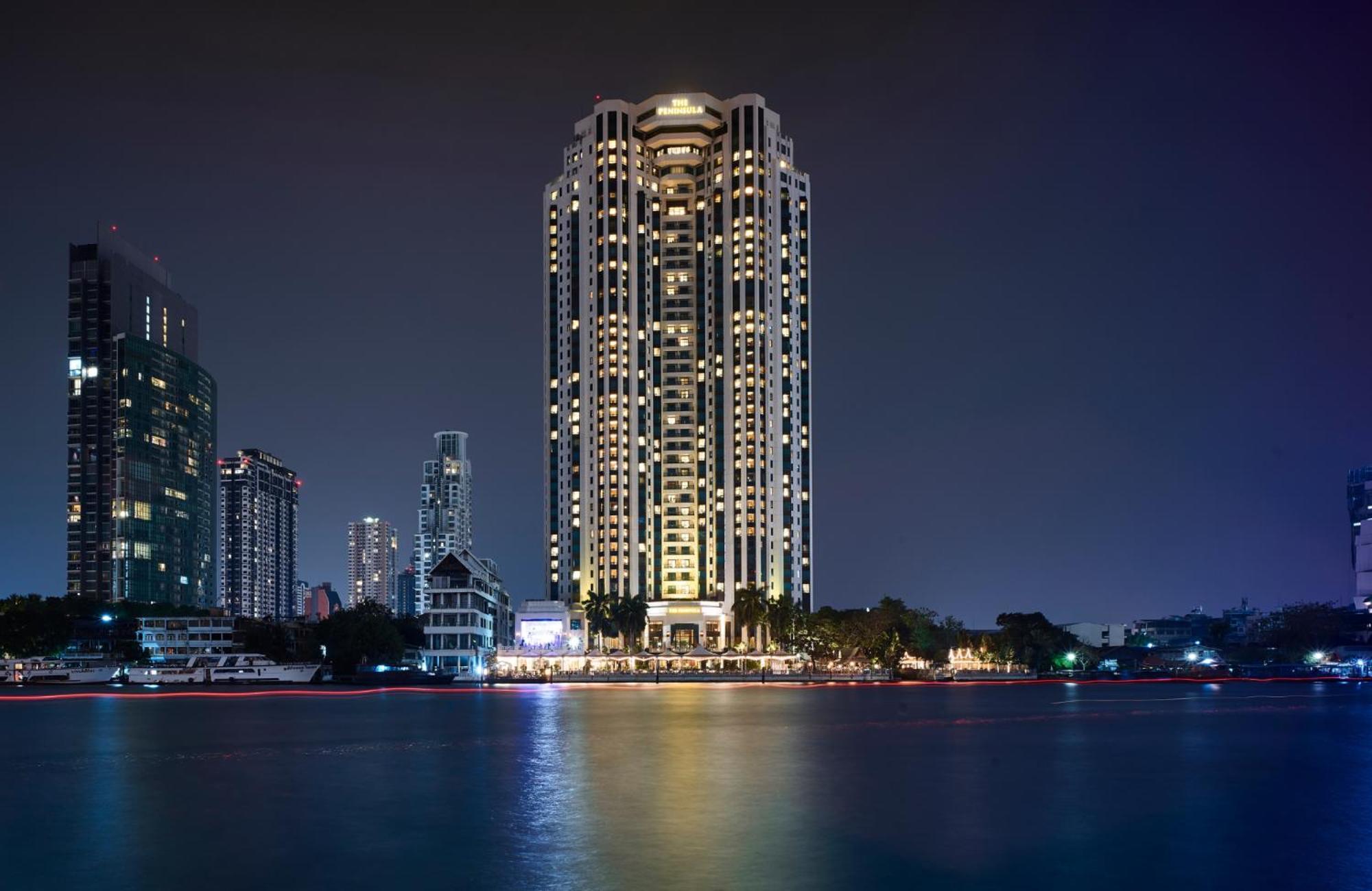 The Peninsula Bangkok Hotel Exterior foto