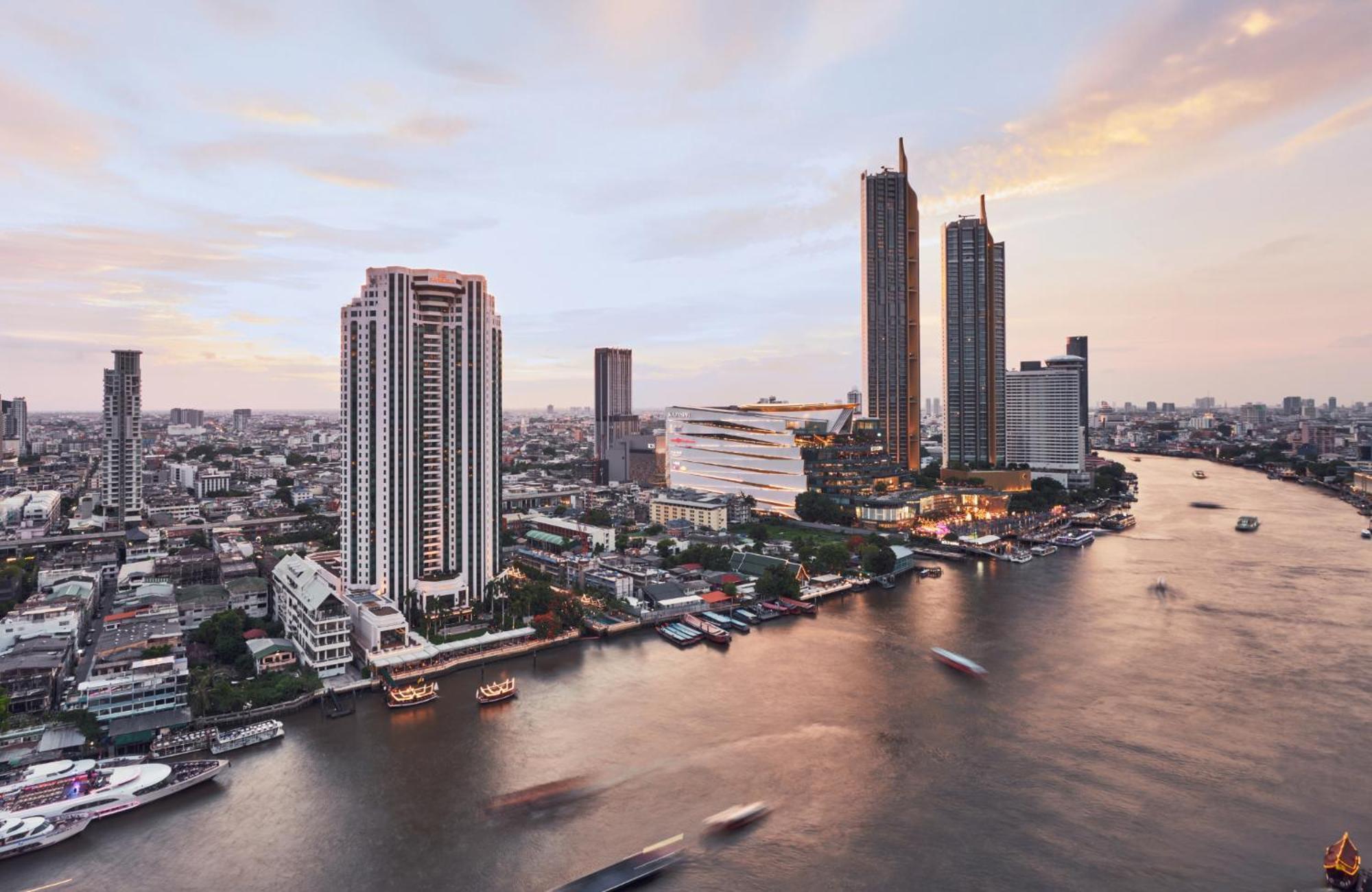 The Peninsula Bangkok Hotel Exterior foto