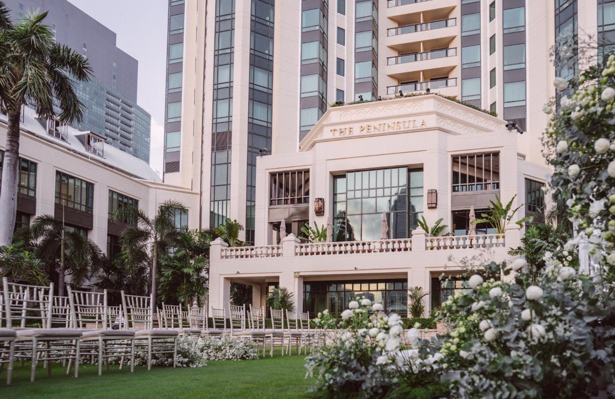 The Peninsula Bangkok Hotel Exterior foto